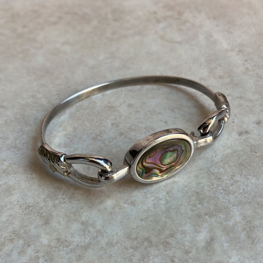 Vintage Avon Mother of Pearl Bangle